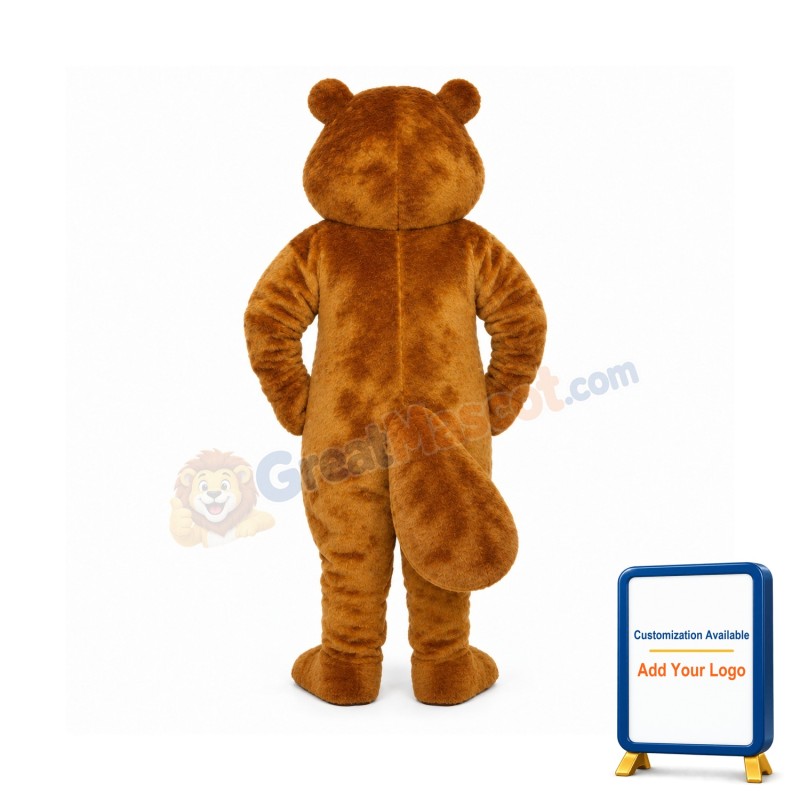 Albert Beaver Lightweight Mascot Costume