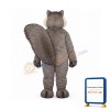 Grey Squirrely Lightweight Mascot Costume