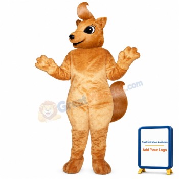 Girly Squirrel Lightweight Mascot Costume