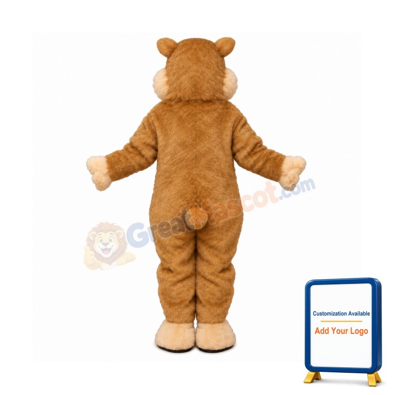 Chatty Squirrel Lightweight Mascot Costume