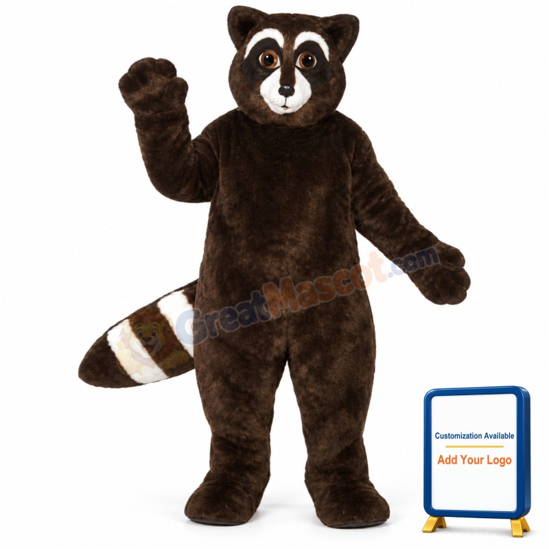 Rex Raccoon Lightweight Mascot Costume