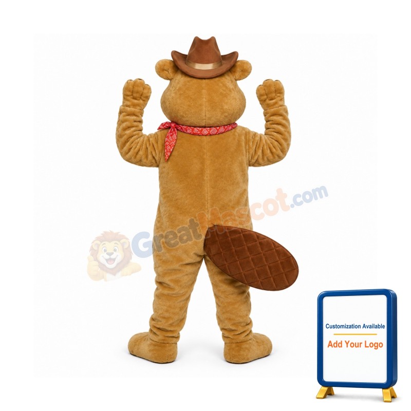 Western Beaver Lightweight Mascot Costume