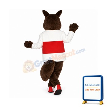 Jogging Beaver Lightweight Mascot Costume