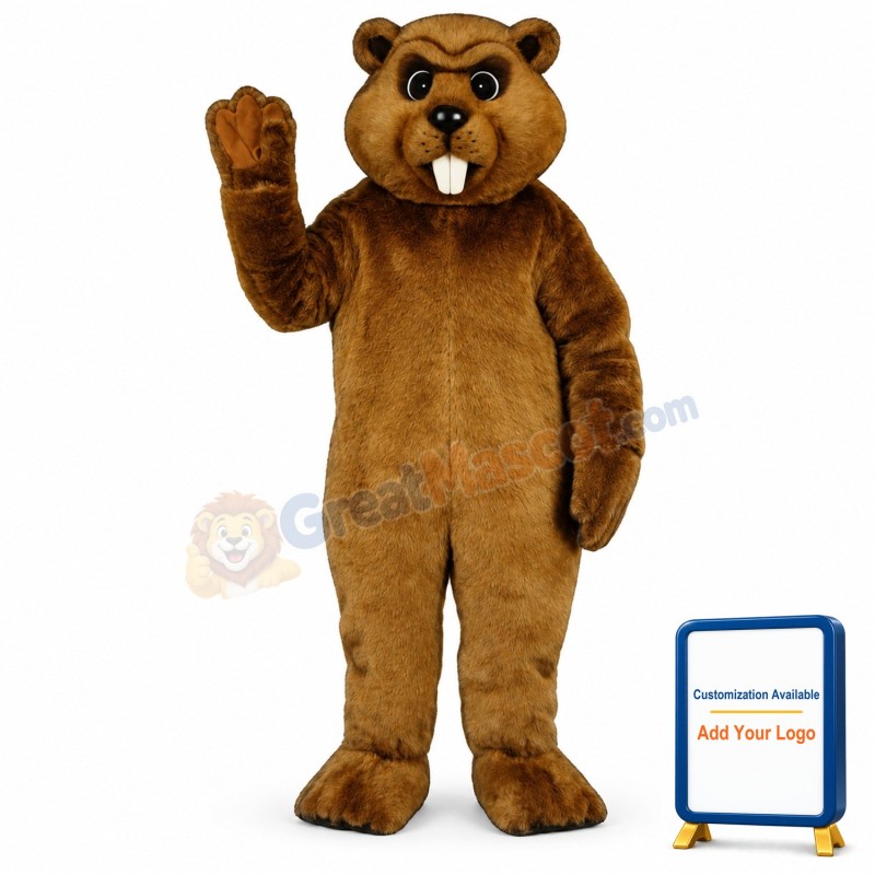 Beaver Lightweight Mascot Costume
