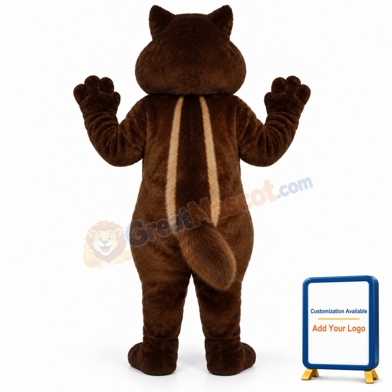 Realistic Chipmunk Lightweight Mascot Costume
