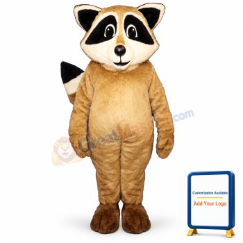 Tan Racoon Lightweight Mascot Costume