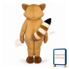 Tan Racoon Lightweight Mascot Costume