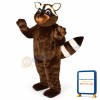 Foxy Racoon Lightweight Mascot Costume