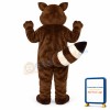 Foxy Racoon Lightweight Mascot Costume