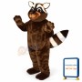 Foxy Racoon Lightweight Mascot Costume