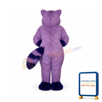 Purple Racoon Lightweight Mascot Costume