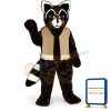 Ryan Raccoon w-vest Lightweight Mascot Costume