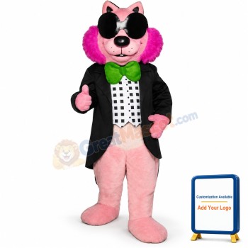 Pink Mink Lightweight Mascot Costume