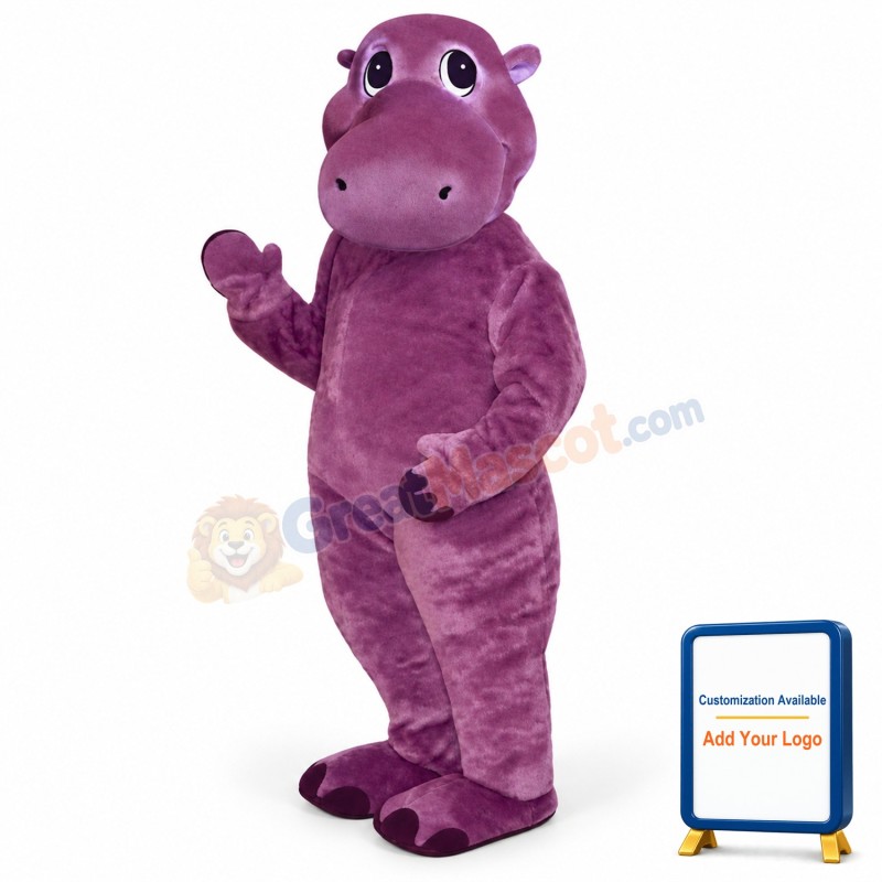 Baby Hippo Lightweight Mascot Costume