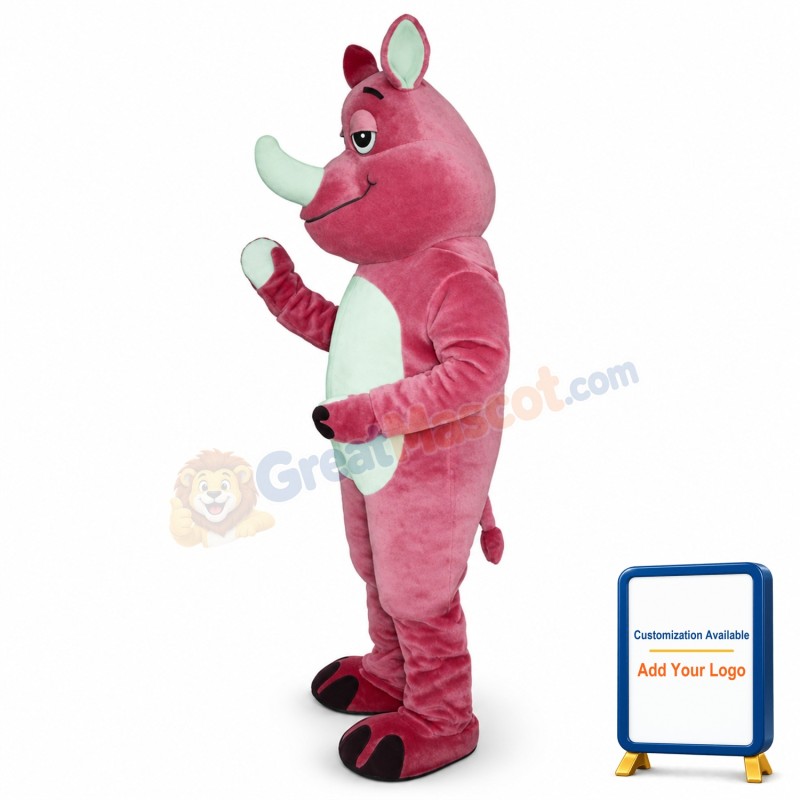 Rhoda Rhino Lightweight Mascot Costume