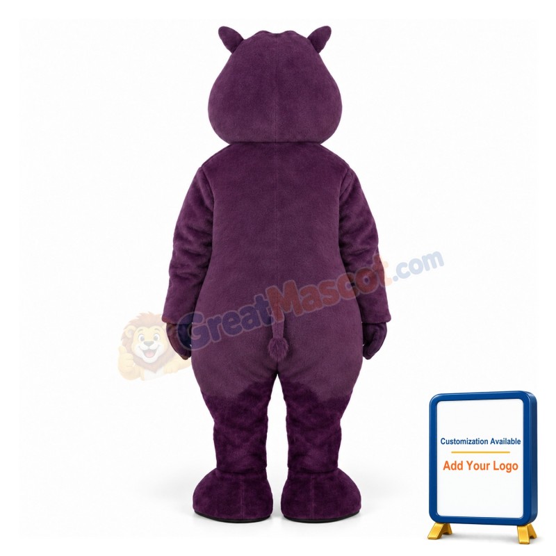 Henry Hippo Lightweight Mascot Costume