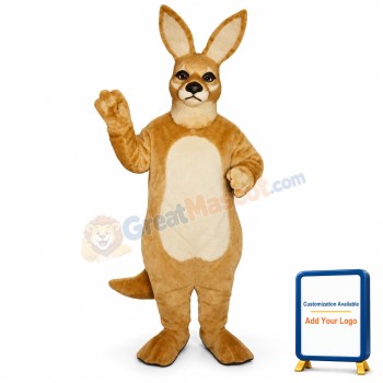 Girl Kangaroo Lightweight Mascot Costume