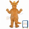 Melbourne Roo w-Hat Lightweight Mascot Costume