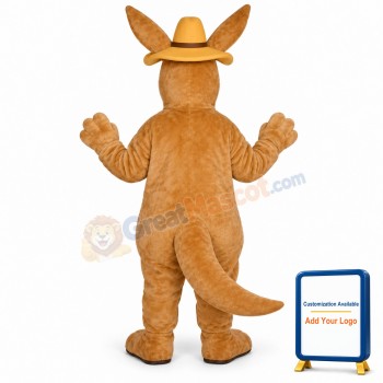 Melbourne Roo w-Hat Lightweight Mascot Costume