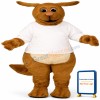 Rhudy Roo w-Shirt Lightweight Mascot Costume