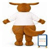 Rhudy Roo w-Shirt Lightweight Mascot Costume