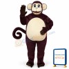 Fat Monkey Lightweight Mascot Costume