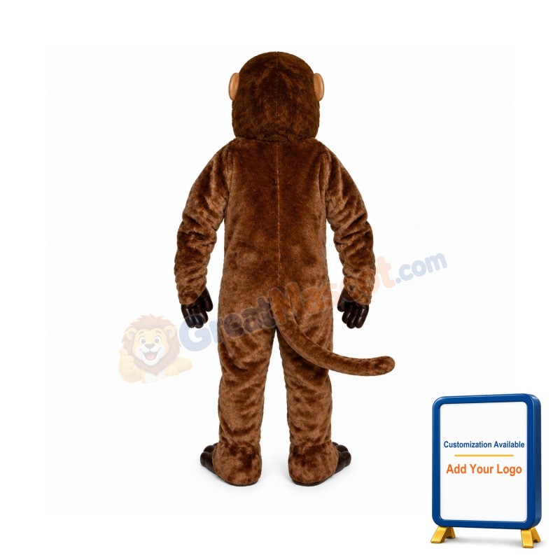 Realistic Monkey Lightweight Mascot Costume
