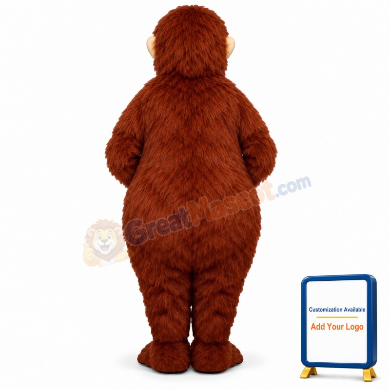Fatso Orangatan Lightweight Mascot Costume