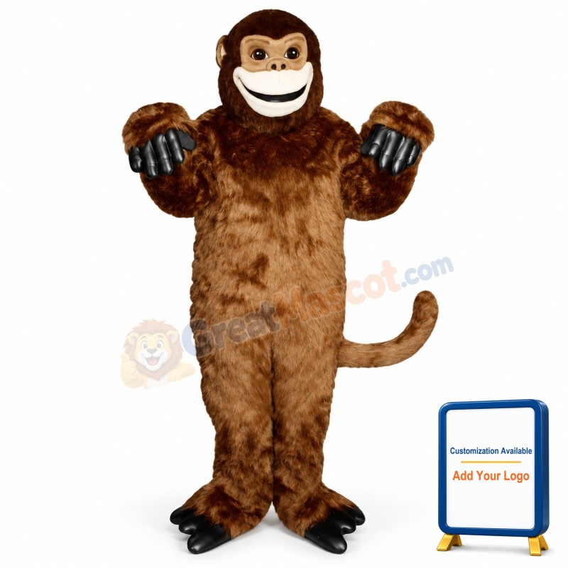 Monkey Lightweight Mascot Costume