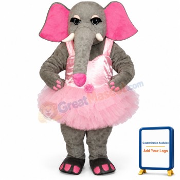Elsie Elephant Lightweight Mascot Costume