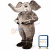 Tusked Elephant Lightweight Mascot Costume