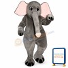 Elliot Elephant Lightweight Mascot Costume