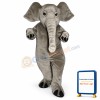 Realistic Elephant Lightweight Mascot Costume