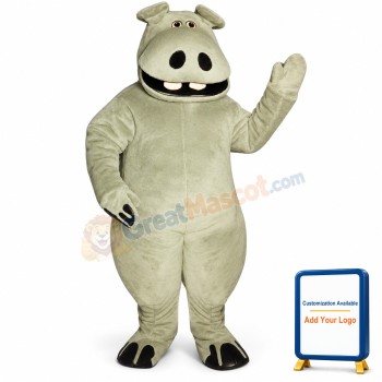 Hippie Hippo Lightweight Mascot Costume