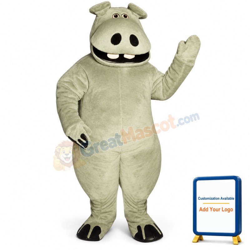 Hippie Hippo Lightweight Mascot Costume
