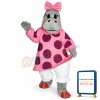 Hilary Hippo Lightweight Mascot Costume