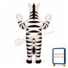 Baby Zebra Lightweight Mascot Costume