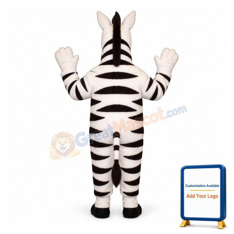 Baby Zebra Lightweight Mascot Costume