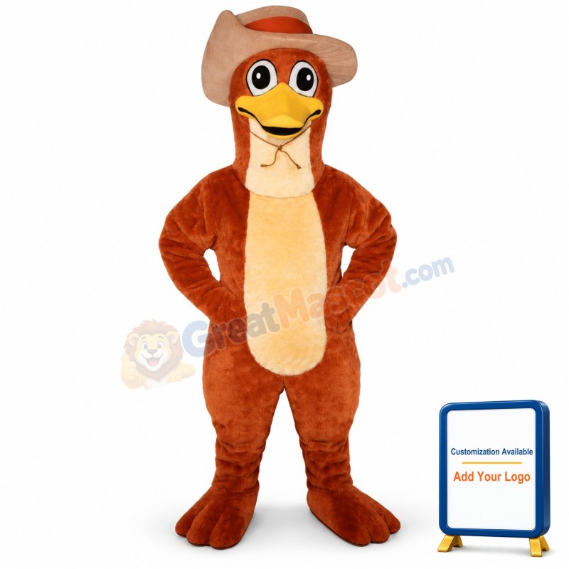 Perry Platypus w-Hat Lightweight Mascot Costume