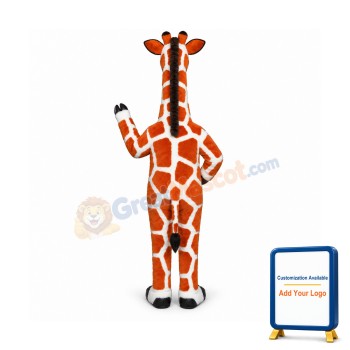 Red Giraffe Lightweight Mascot Costume