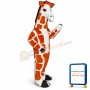 Red Giraffe Lightweight Mascot Costume