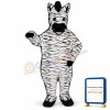 Zelda Zebra Lightweight Mascot Costume