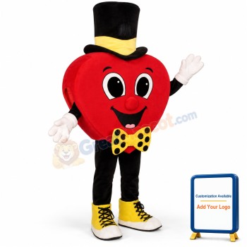 Madcap Dancing Heart Lightweight Mascot Costume