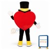Madcap Dancing Heart Lightweight Mascot Costume