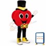 Madcap Dancing Heart Lightweight Mascot Costume