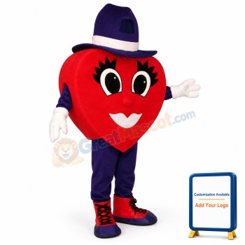 Madcap Walking Heart Lightweight Mascot Costume