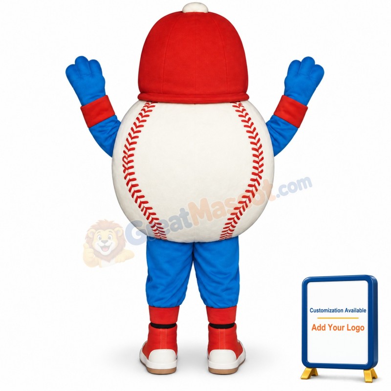 Madcap Baseball Lightweight Mascot Costume