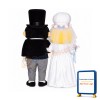 Madcap Groom w-outfit Lightweight Mascot Costume