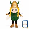 Madcap Viking Girl Lightweight Mascot Costume