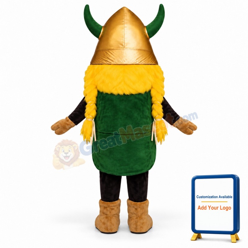 Madcap Viking Girl Lightweight Mascot Costume